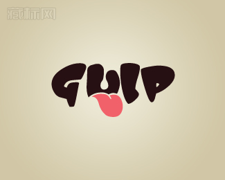 Gulp美食搜索标志设计欣赏