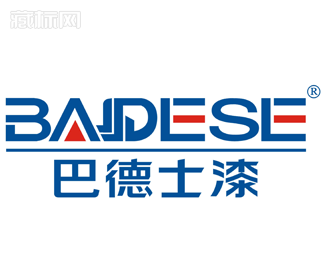 BADESE巴德士漆标志设计