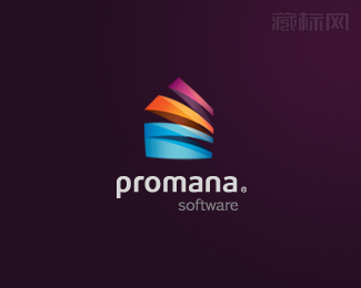 Promana软件标志设计