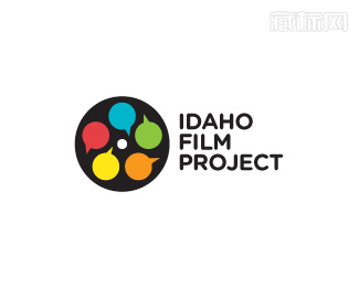 Idaho Film Project电影制作公司logo设计素材