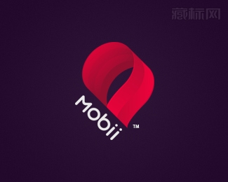 Mobii面料公司logo设计