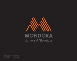 Mondora烧烤商标设计