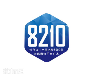 8210矿泉水logo设计