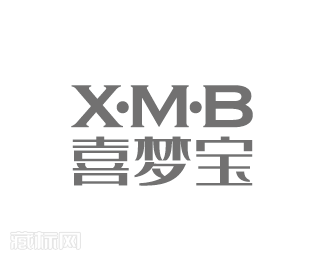 喜梦宝家具logo设计