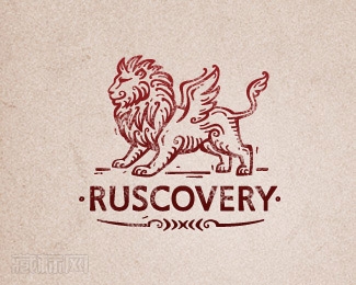 Ruscovery麒麟标志设计素材