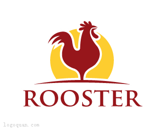 Rooster公鸡logo设计
