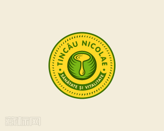 Tincau Nicolae健康公司logo设计欣赏