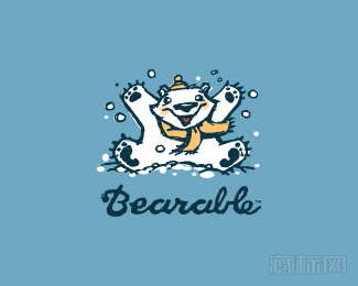 Bearable Winter Gear北极熊logo设计欣赏