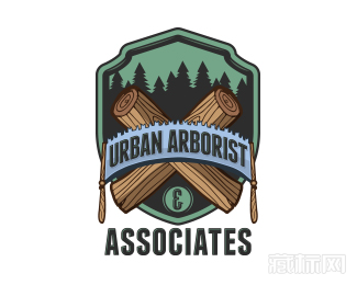 Urban Arborist & Associates园林公司logo设计欣赏