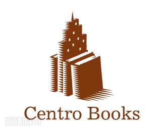 Centro Books图书出版社logo设计