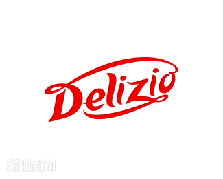 Delizio快餐店商标设计