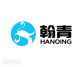 翰青太阳能logo设计