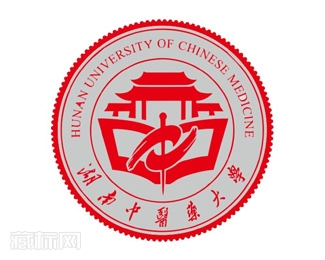 湖南中医药大学校徽标志图片