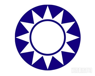 国民党党徽图片含义【矢量图】