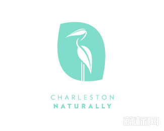 Charleston Naturally护肤品logo设计