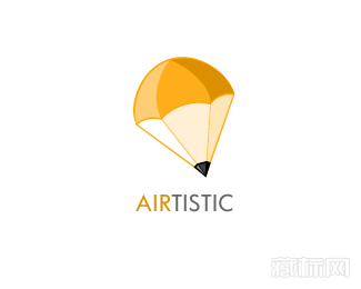 Airtistic铅笔伞logo图片