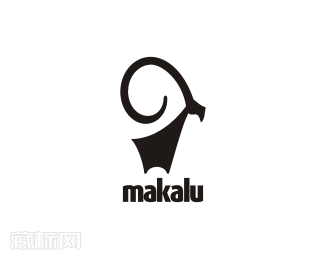 makalu野山羊商标欣赏