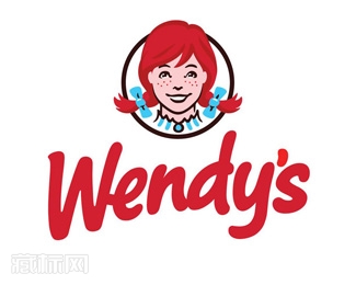 Wendy's快餐连锁集团logo设计欣赏