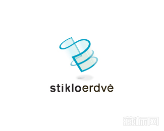 Stiklo Erdve英文字体设计