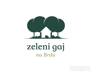 Zeleni gaj生态城市logo设计欣赏