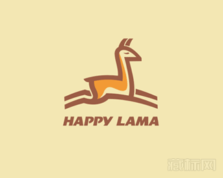 Happy Lama童装商标设计图片