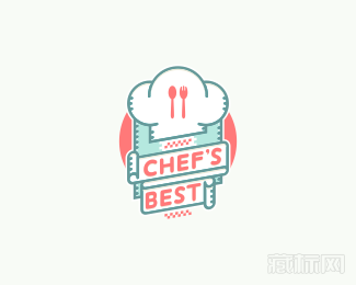 Chef's Best最好的厨师培训学校logo设计