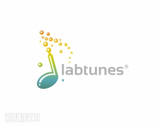 Labtunes音乐创意标志设计