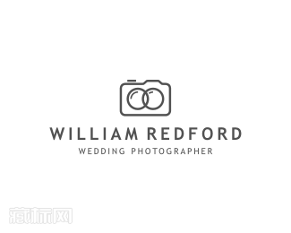 William Redford婚礼摄影logo设计