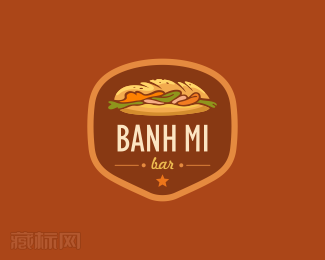 BANH MI酒吧标志设计