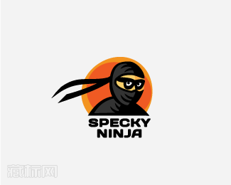 Specky Ninja忍者logo设计