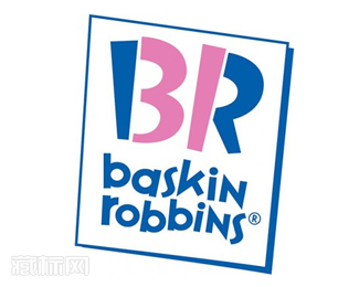 Baskin Robbins巴斯罗宾冰淇淋logo欣赏