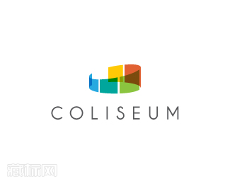 Coliseum古罗马竞技场标志设计