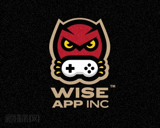 国外wise app游戏工作室logo设计