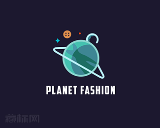 Planet Fashion时装公司标志设计