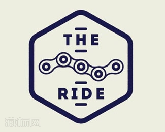 The Ride自行车logo图片