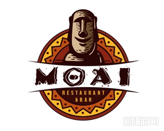 Moai标志设计欣赏