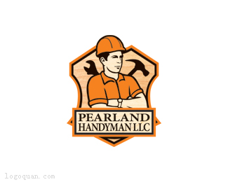 PEARLAND建筑工logo