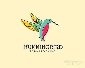 hummingbird零食商店logo设计