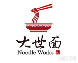 大世面餐饮连锁logo设计