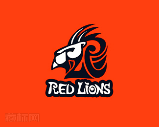 Red Lions红狮体育标志设计