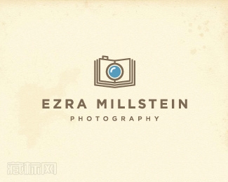Ezra Millstein摄影工作室标志设计