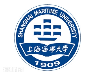 上海海事大学校徽标志图片