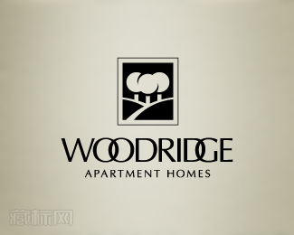 Woodridge公寓标志设计