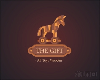 The Gift礼品店logo设计