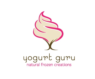 酸奶大师logo设计