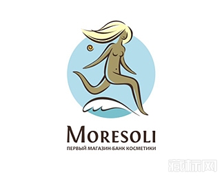 Moresoli化妆品logo设计