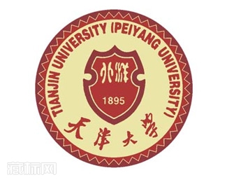 天津大学校徽logo设计含义【矢量图】