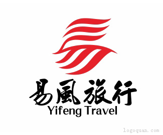 易风旅行LOGO设计