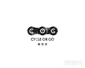 Cycle or Go自行车店logo设计