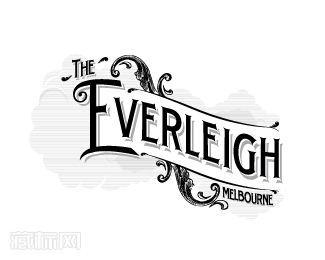 The Everleigh雕刻工作室标志设计